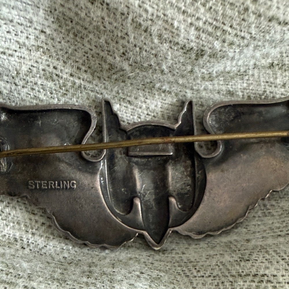 US aerial gunner military wings vintage pen - Picture 6 of 9